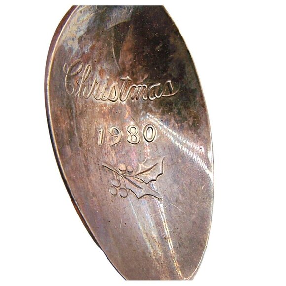 Reed and Barton Silver Spoon Vintage The Little Drummer Boy Christmas w/ Box 80s - Picture 6 of 9